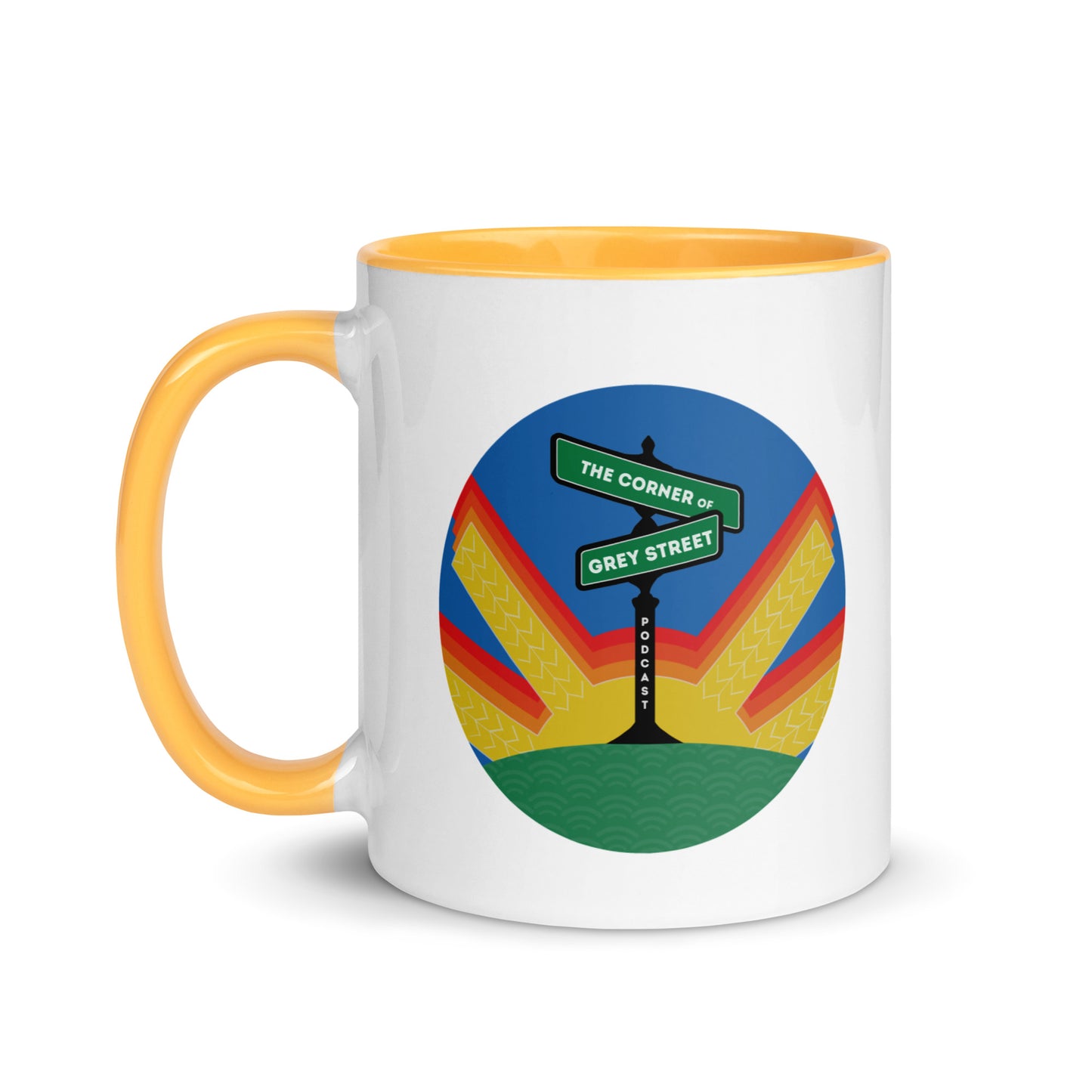 Sunshine Mug with Color Inside
