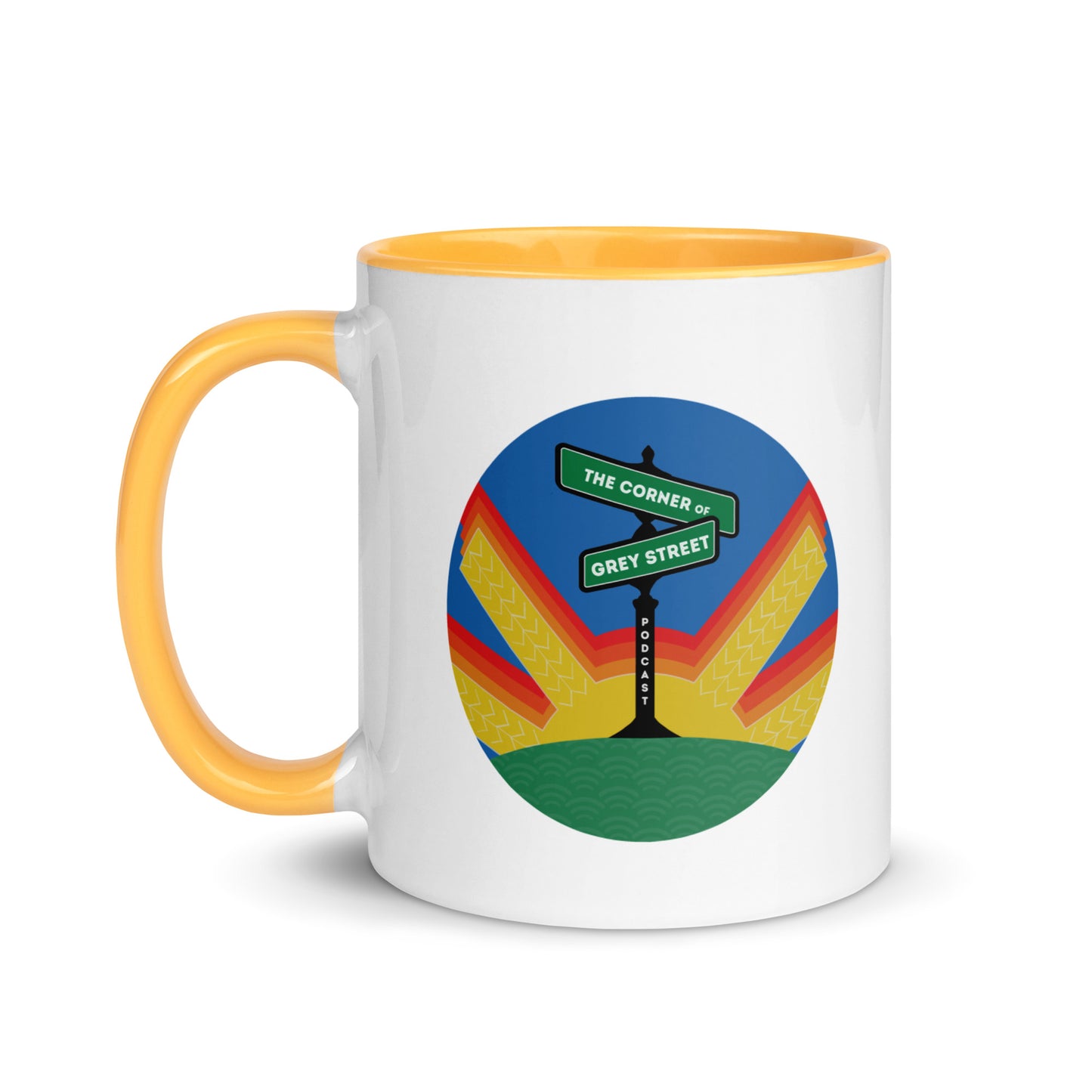 Sunshine Mug with Color Inside